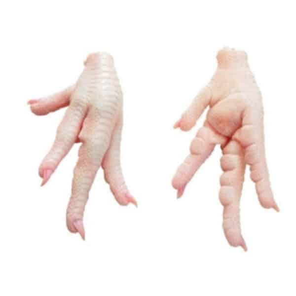frozen chicken paws
