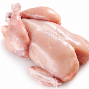 Premium Frozen Skinless Whole Chicken produced by THAI POULTRY GROUP CO., LTD, leading poultry exporter in Thailand.