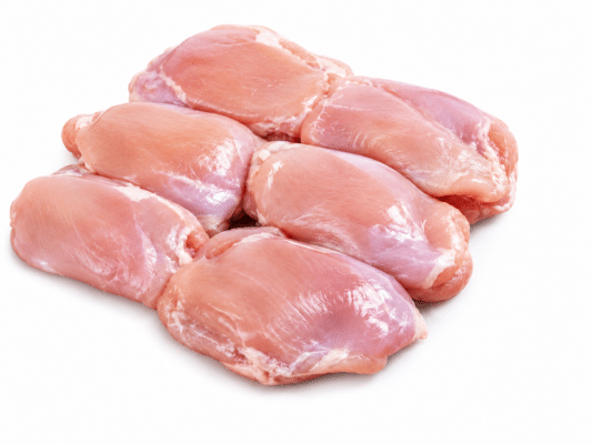 frozen skinless boneless chicken thigh suppliers
